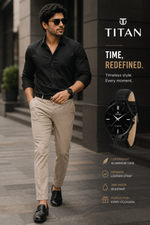 Titan Men's Analog Leather Watch
