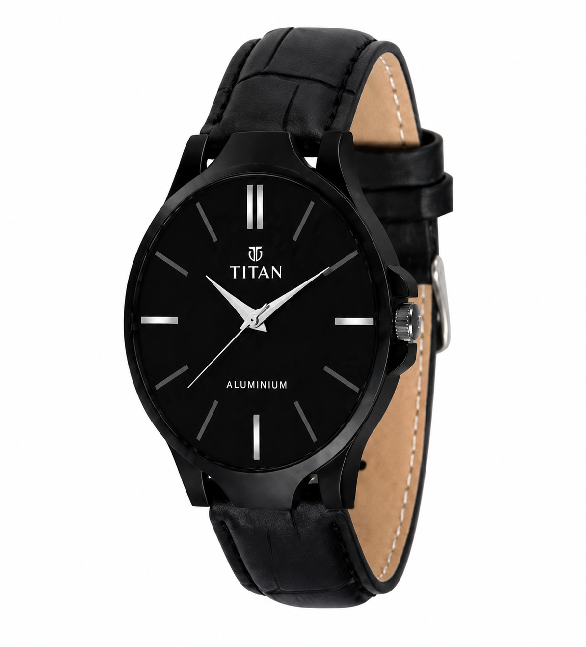 Titan Men's Analog Leather Watch